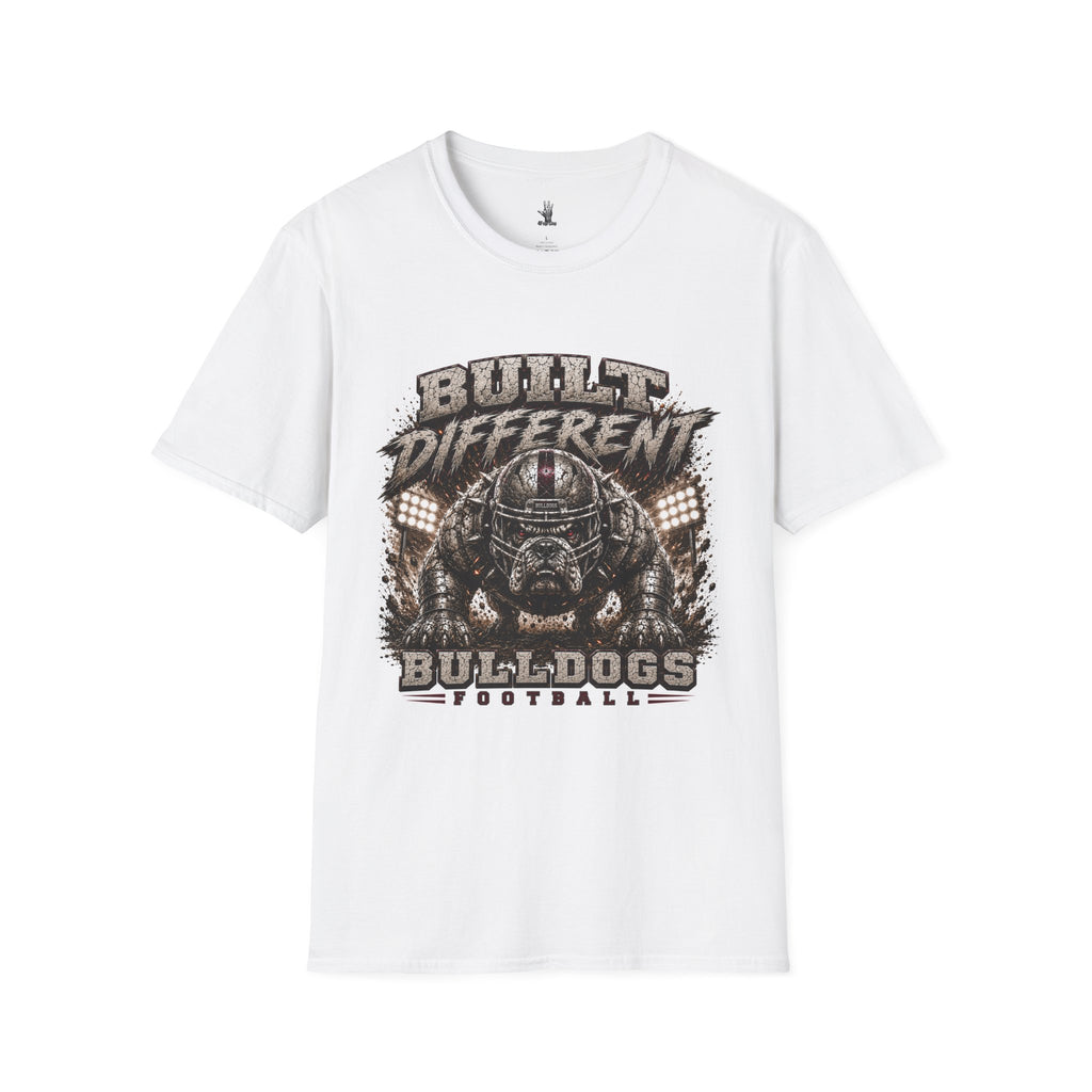 Built Different Bulldogs Football T-Shirt