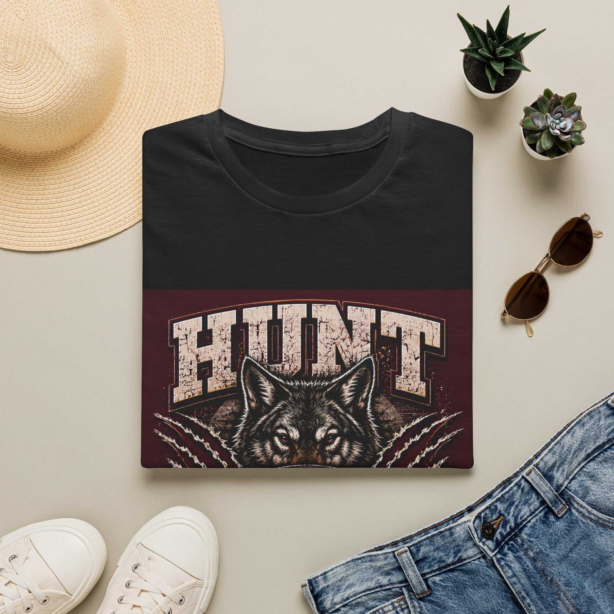Hunt Together T-Shirt — Wolf Pack Graphic Hunting Tee
