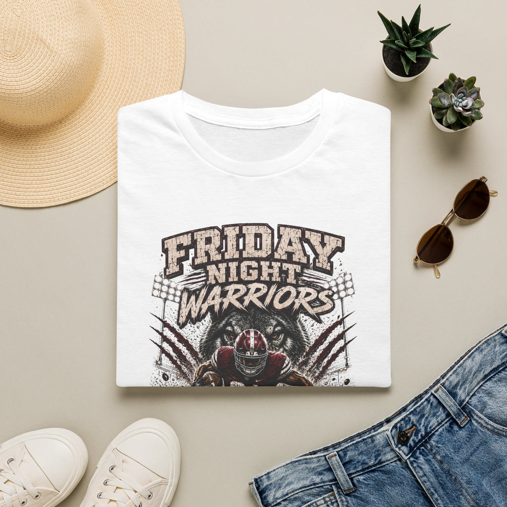 Friday Night Warriors Football T-Shirt — 'Coyotes' Team Spirit Tee