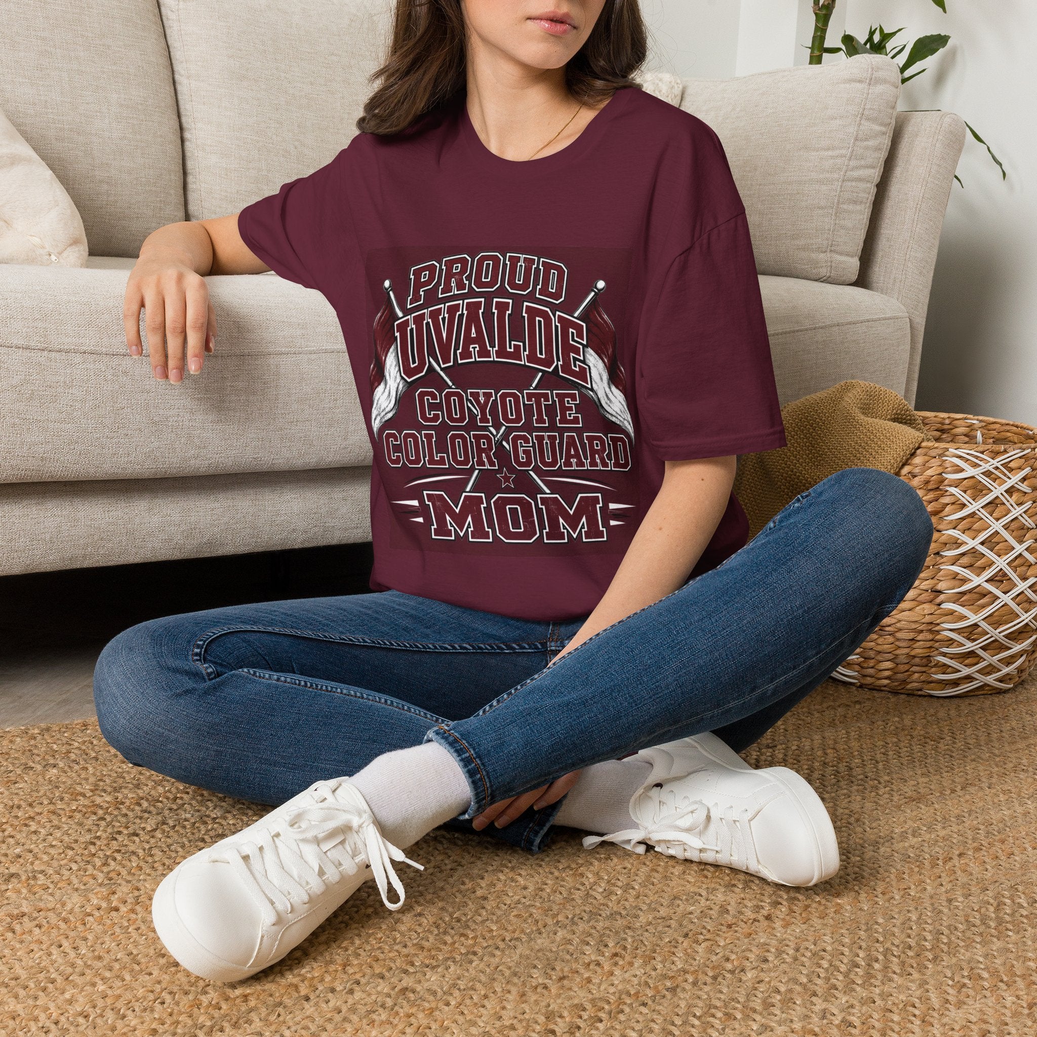 Proud Color Guard Mom – Uvalde High School Color Guard Mom