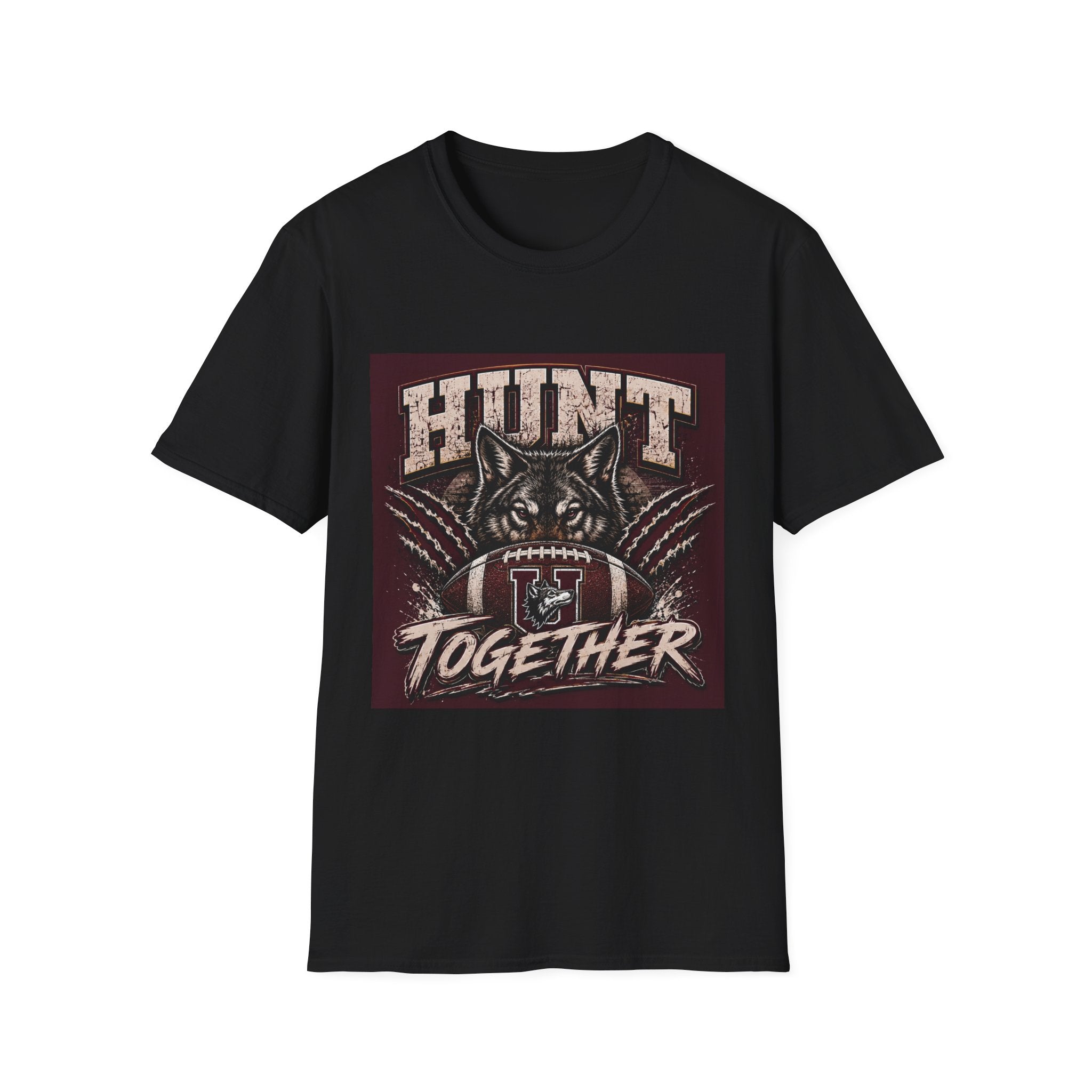 Hunt Together T-Shirt — Wolf Pack Graphic Hunting Tee