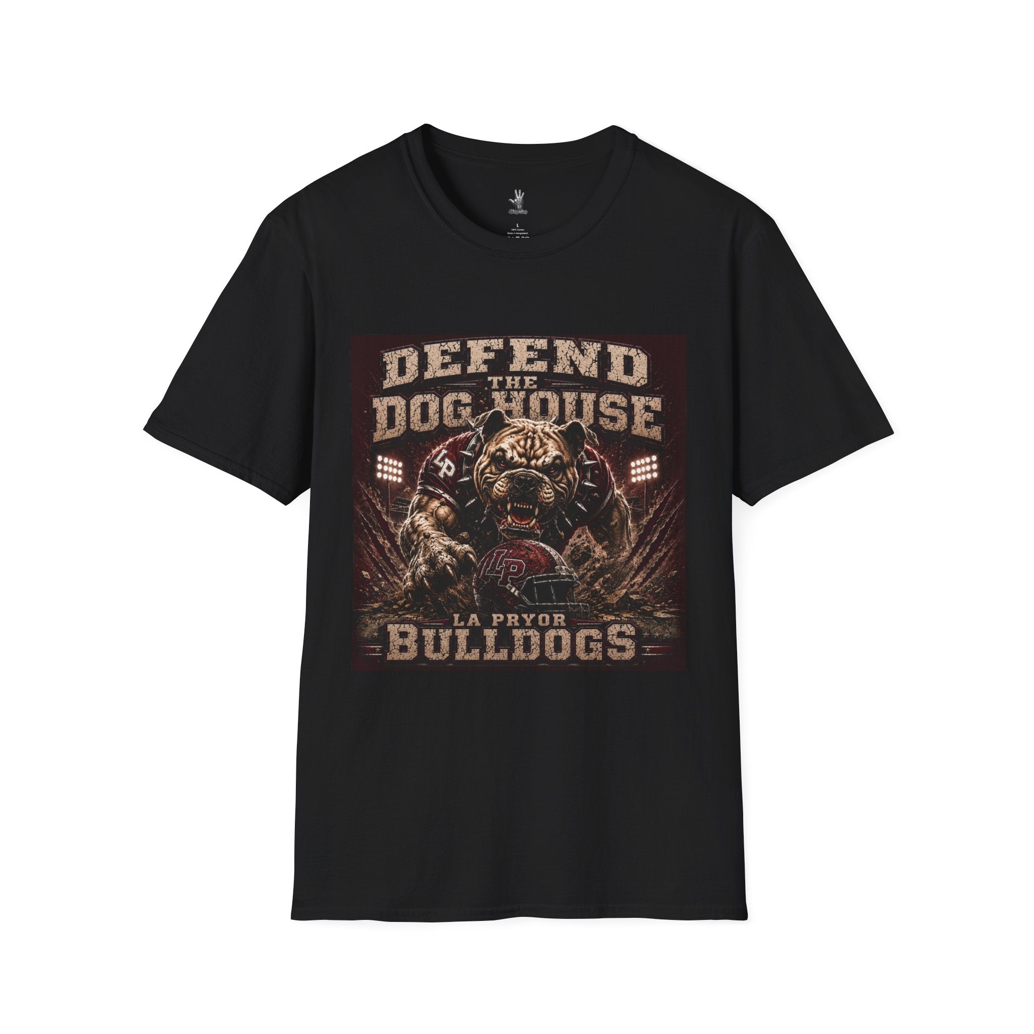 Defend Doghouse Bulldogs T-Shirt — Vintage Fierce Bulldog Graphic Tee