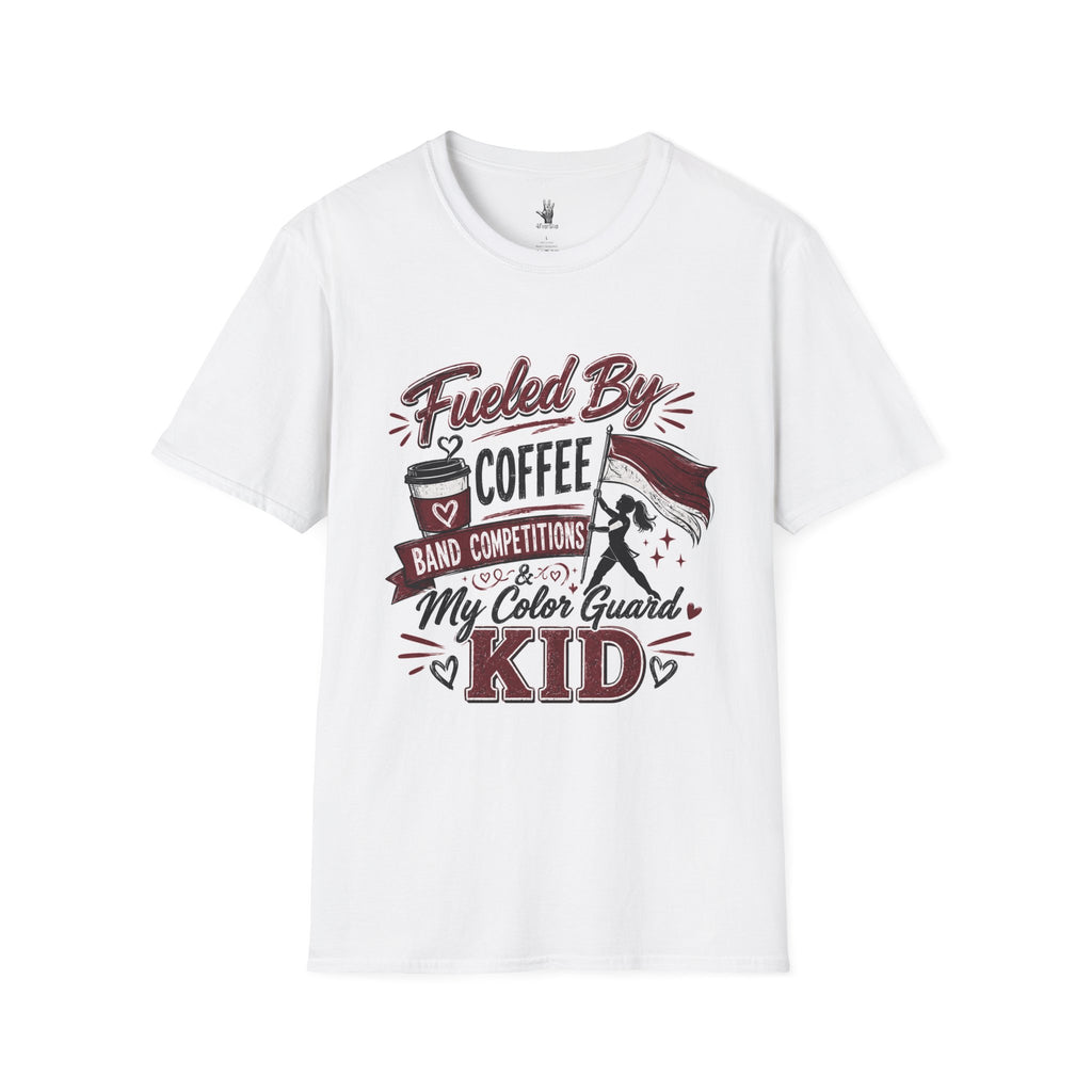 Fueled by... T-Shirt – Uvalde High School Color Guard Mom/Dad Tee
