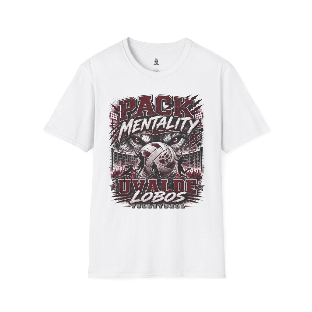 Lobos Pack Mentality T-Shirt – Lobos Wolves Team Spirit Graphic Tee