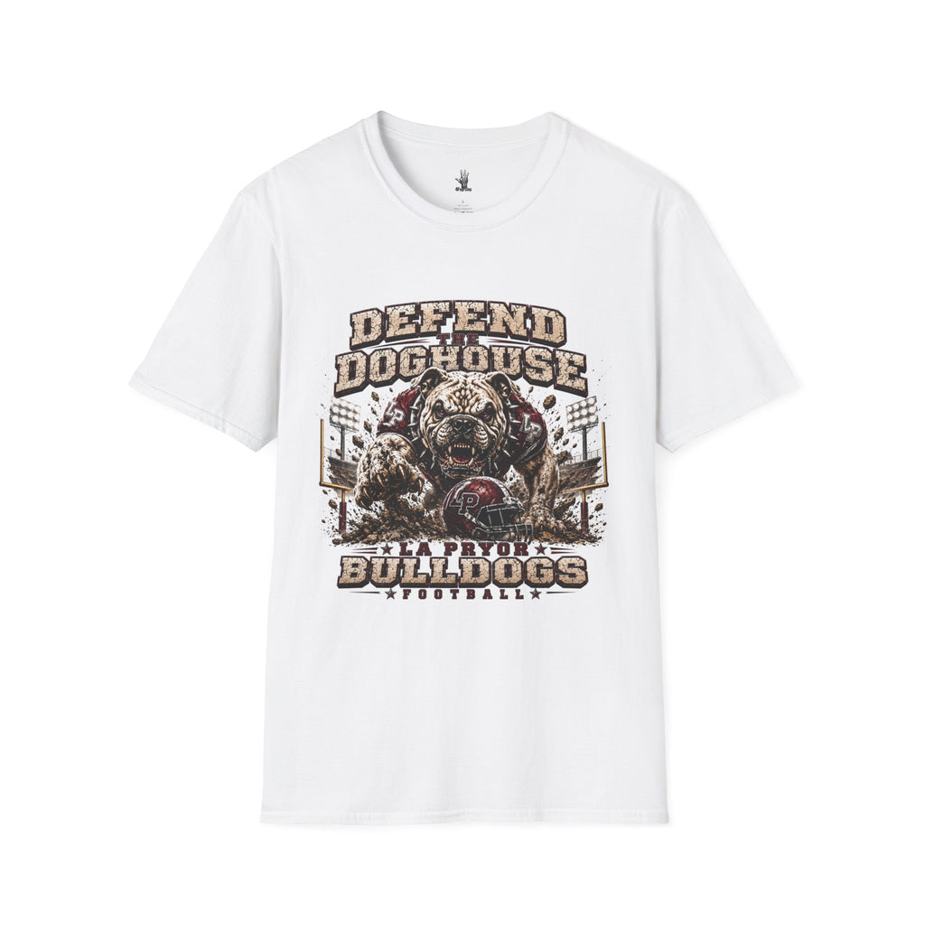 Defend Doghouse Bulldogs T-Shirt — Vintage Fierce Bulldog Graphic Tee