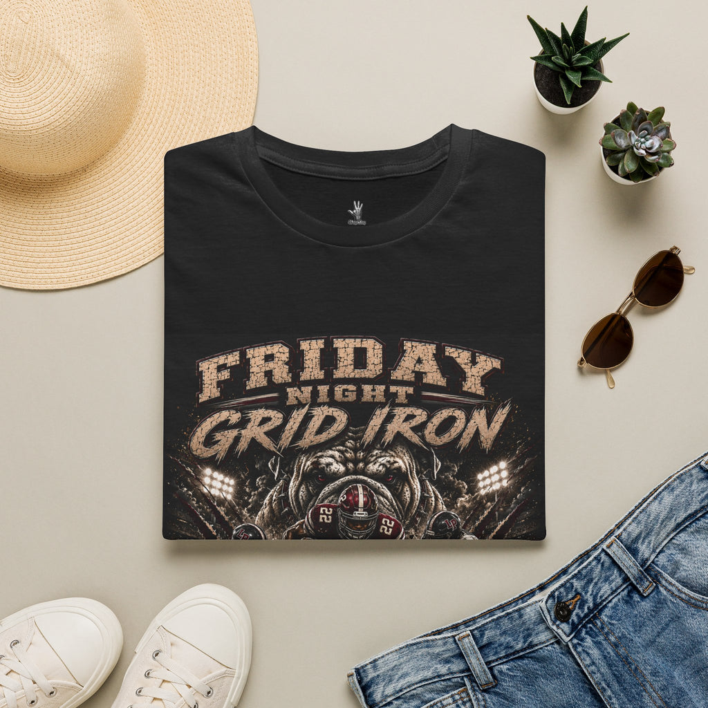 Friday Night Grid Iron - La Pryor Bulldogs Graphic Tee