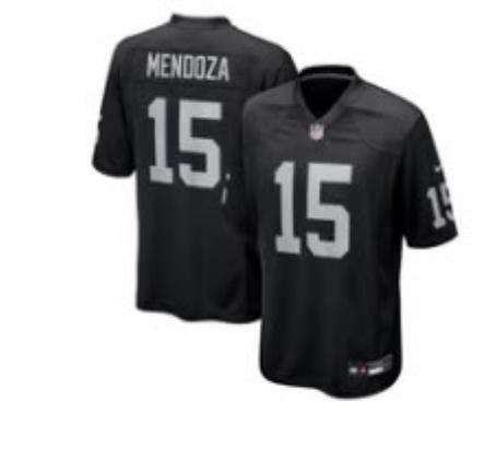 Football Jersey - Mendoza (Black)