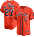 Pre-order Orange #27 Altuve Baseball Jersey